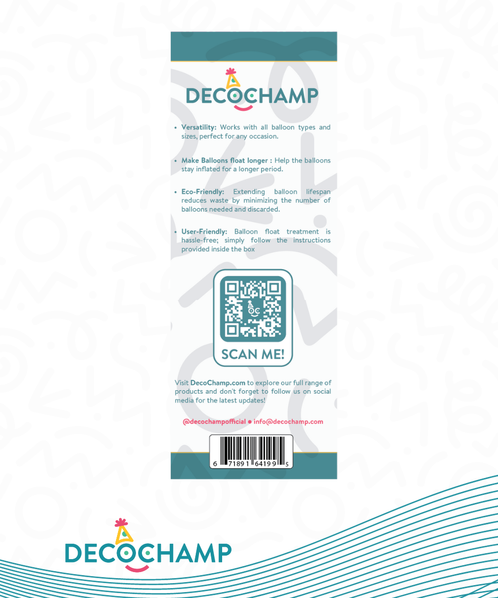 DecoFloat 16oz ( 20 unit per case)