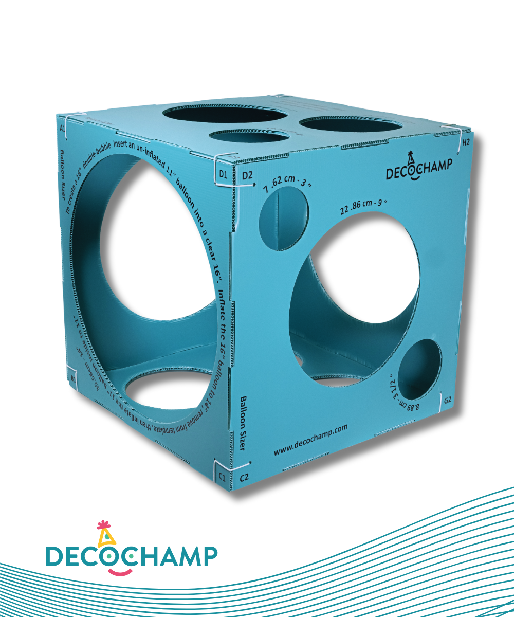 Deco Cube Sizer (10 unit per box) — Decochamp