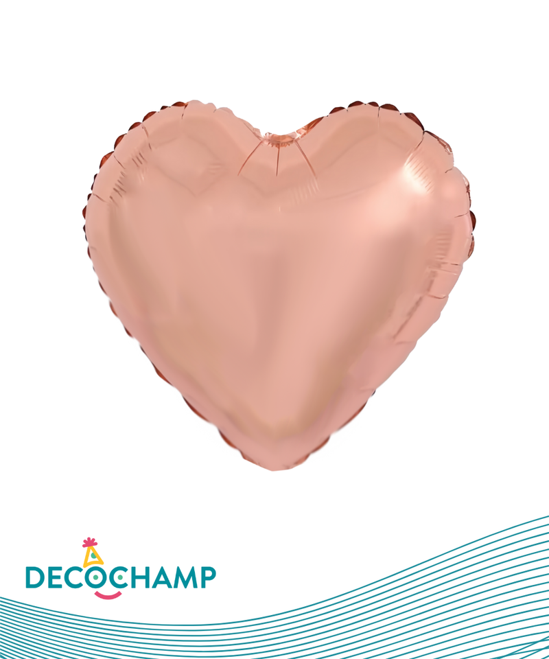 DecoHeart 36" Rose Gold (50 Units per case)
