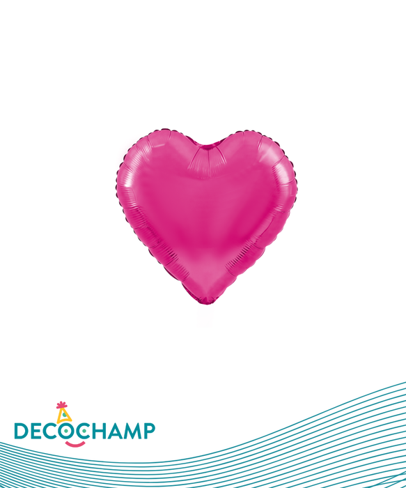 DecoHeart 18" Hot Pink (50 Units per case)