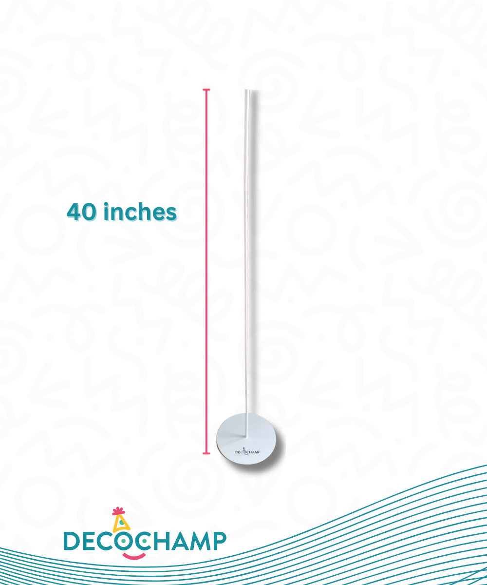 Deco Round Base 40 in (10 unit per box) — Decochamp