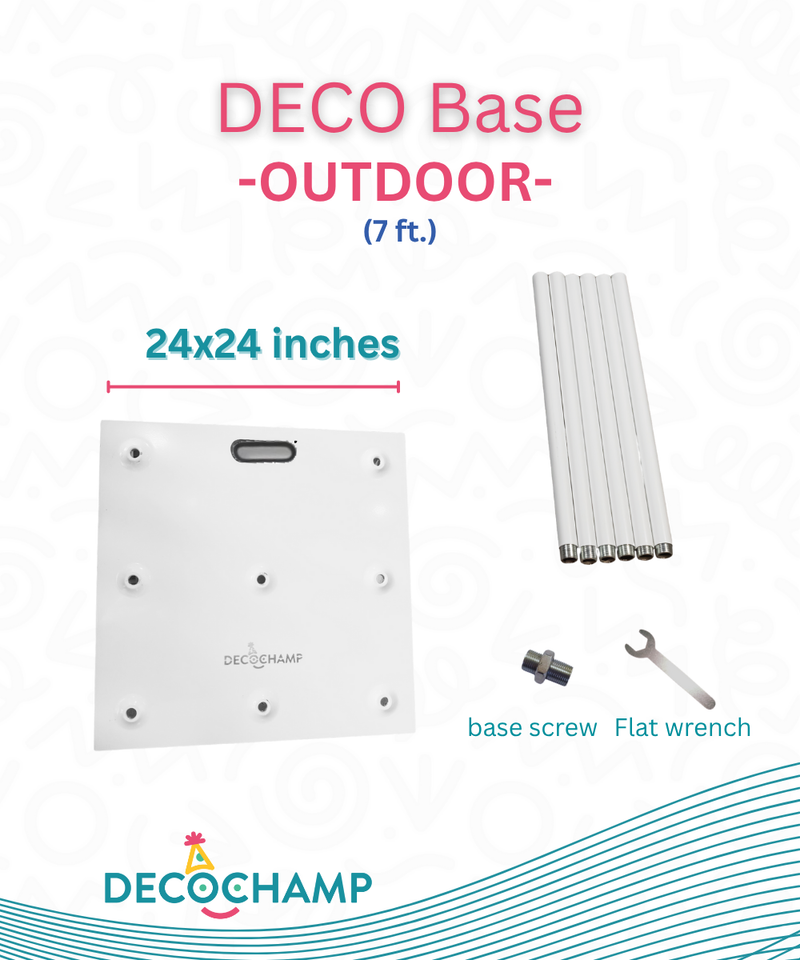 DecoBase Outdoor 7 FT (24x24) (2 unit per case)