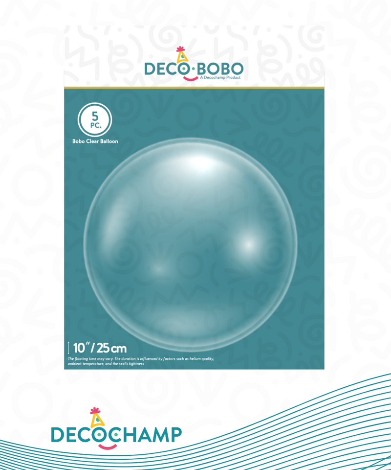 DecoBobo Balloons 10" (50 unit per case)