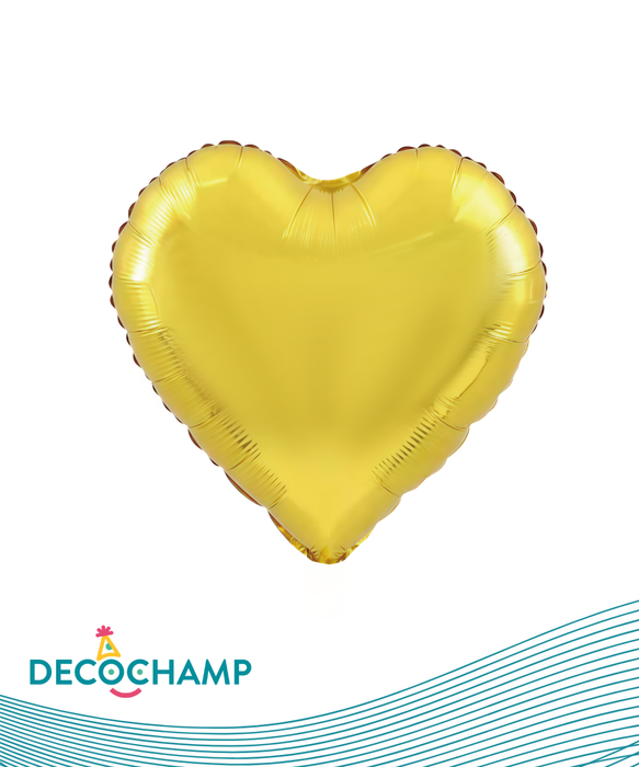 DecoHeart 36" Gold (50 Units per case)