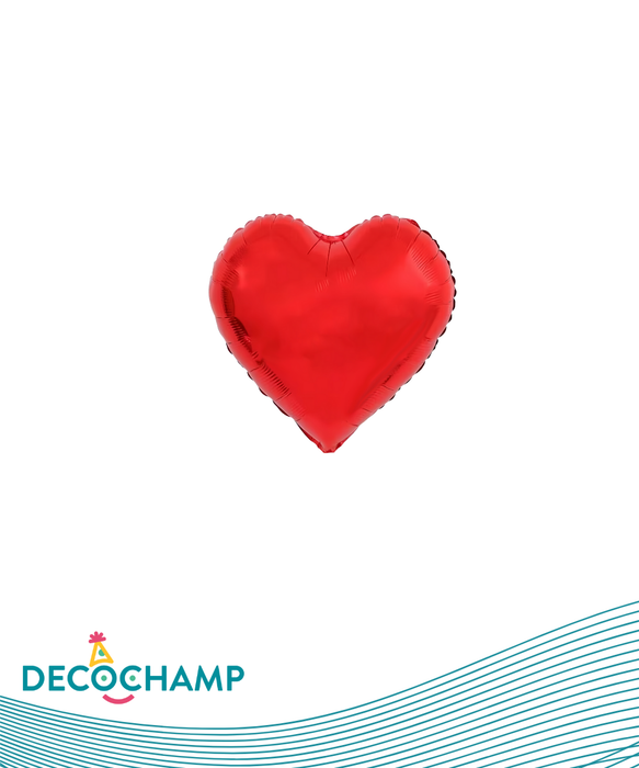 DecoHeart  9" Red (50 Units per case)
