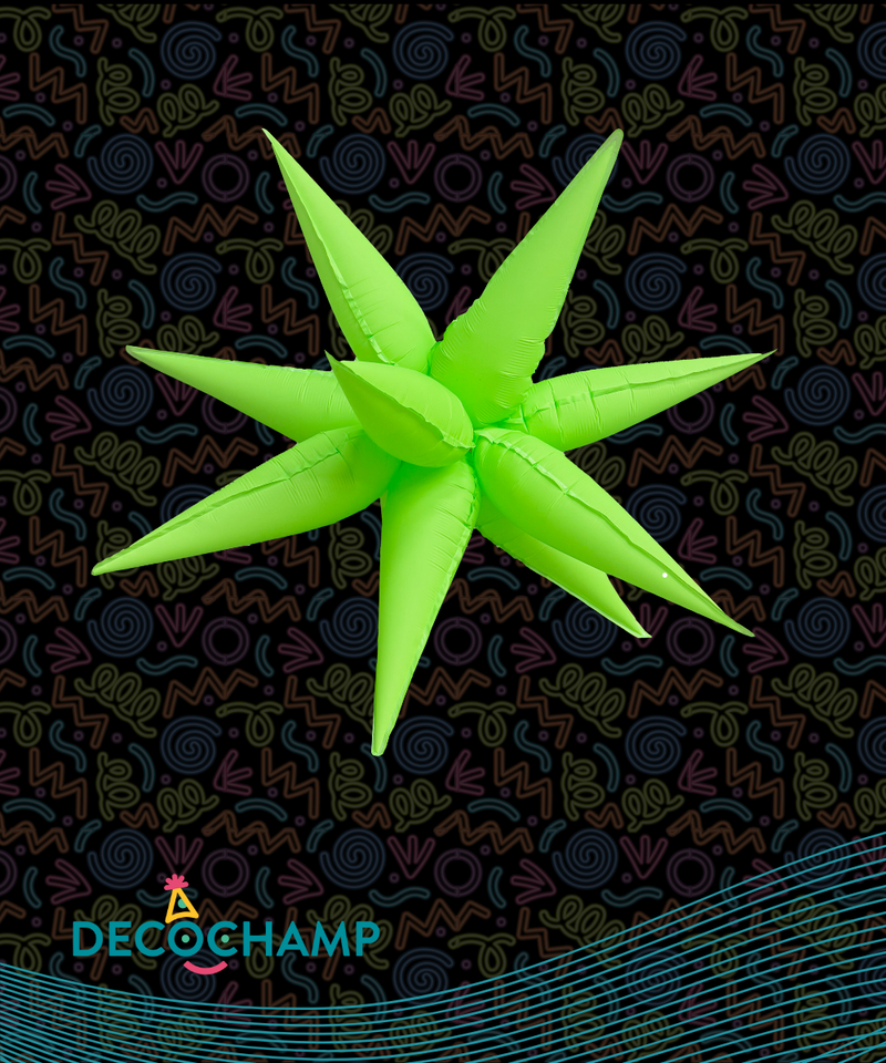 Neon Green Starburst 40" (150 Unit Per Case)