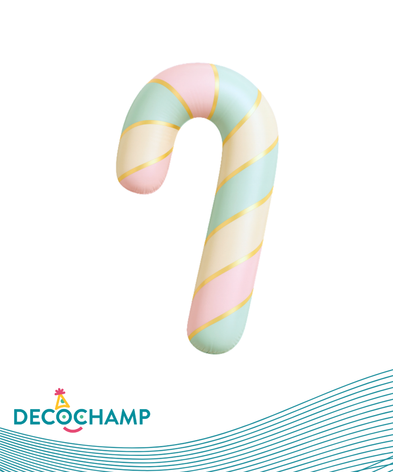 Candy Cane-Pastel Swirl (14") | 50 units per case