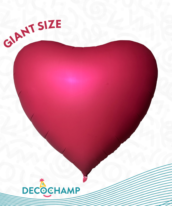 DecoHeart Red Balloon 68" (50 unit per case)