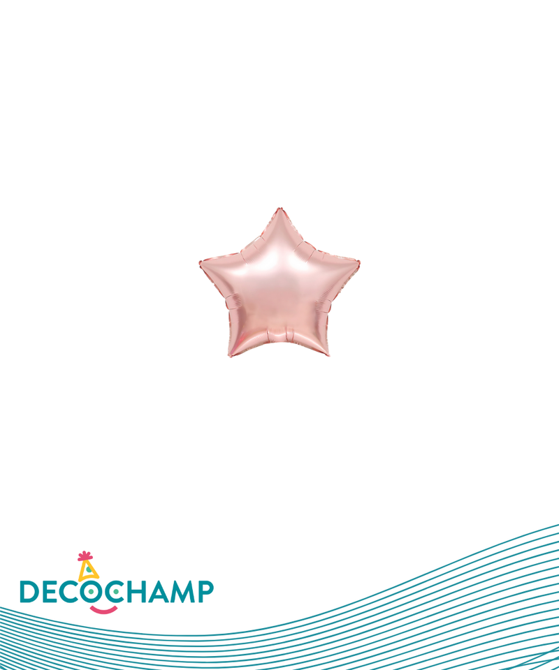 DecoStar Shape 4" Rose Gold (50 Units per case)