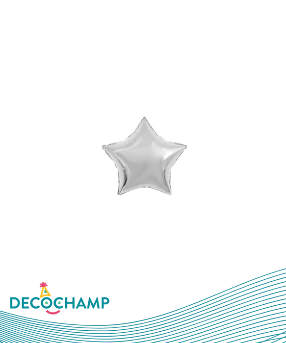 DecoStar Shape 4" Silver (50 Units per case)