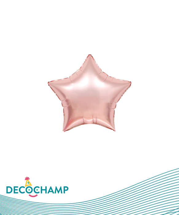 DecoStar Shape 18" Rose Gold (50 Units per case)