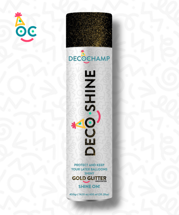 DecoShine Gold Glitter Spray