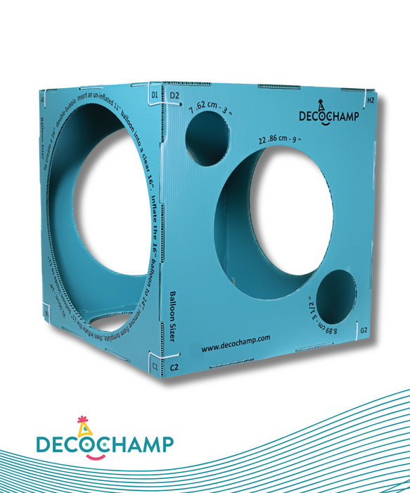 Deco Cube Sizer (10 unit per box) — Decochamp