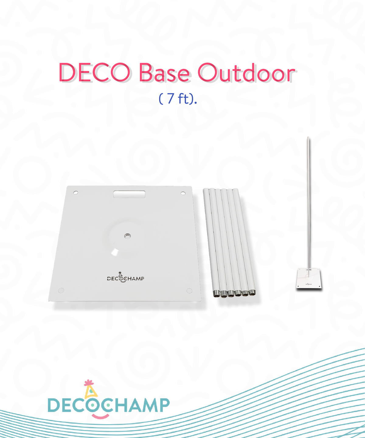 Create Deco Base DecoBase Outdoor 7 FT (24x24) (2 unit per case) – Decochamp