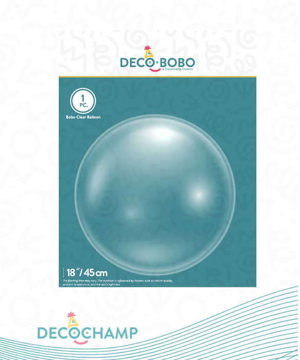 DecoBobo Balloons 18" (50 unit per case)