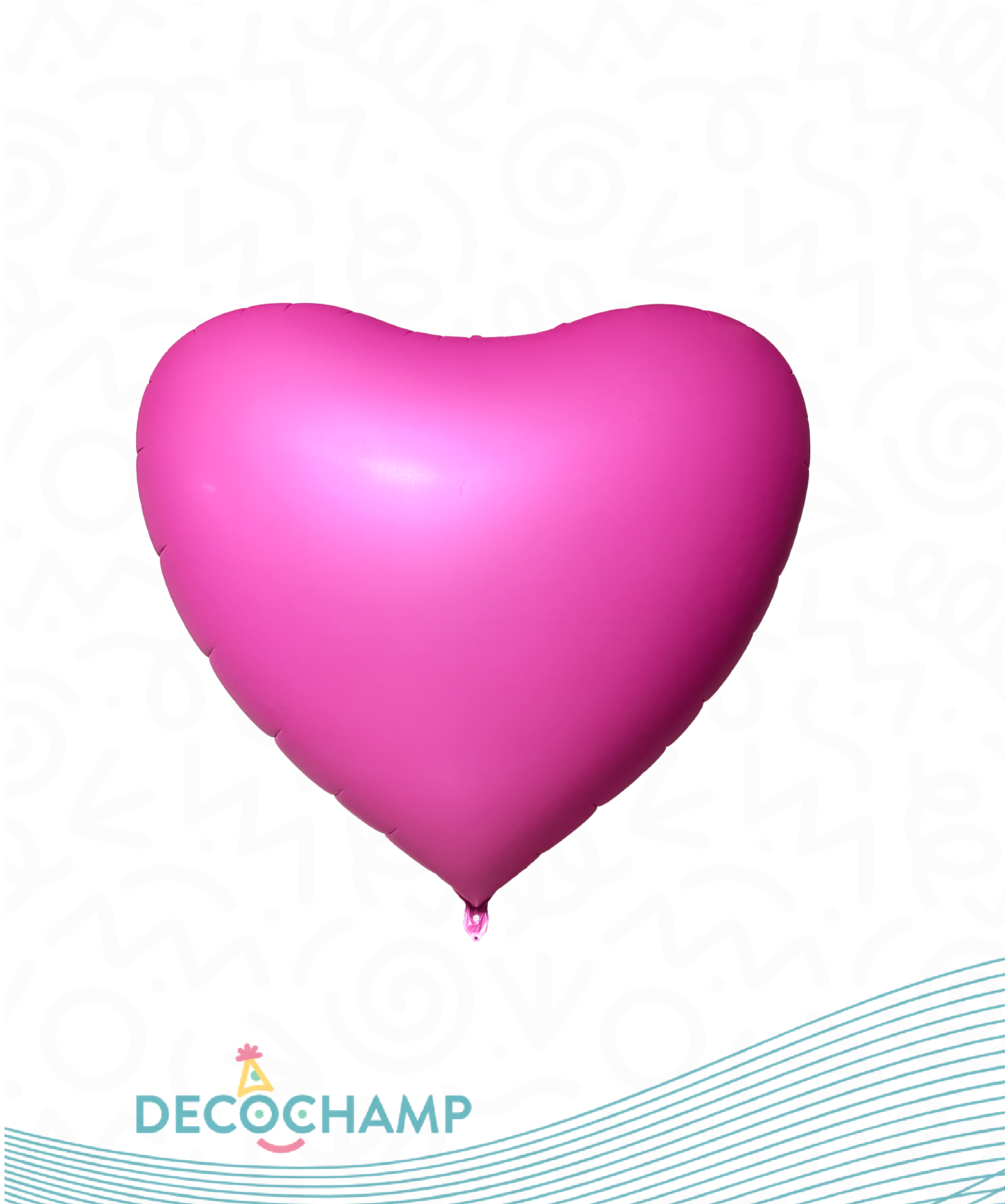 DecoHeart Balloons (50 unit per case)