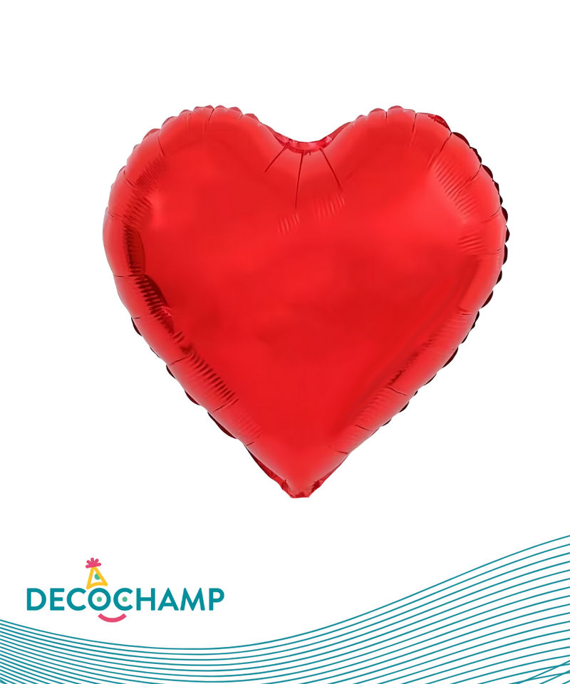 DecoHeart 36" Red (50 Units per case)