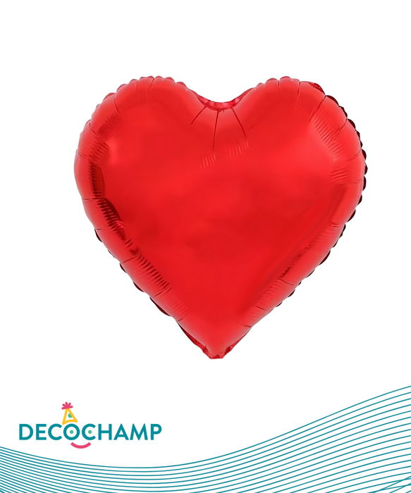 DecoHeart 36" Red (50 Units per case)
