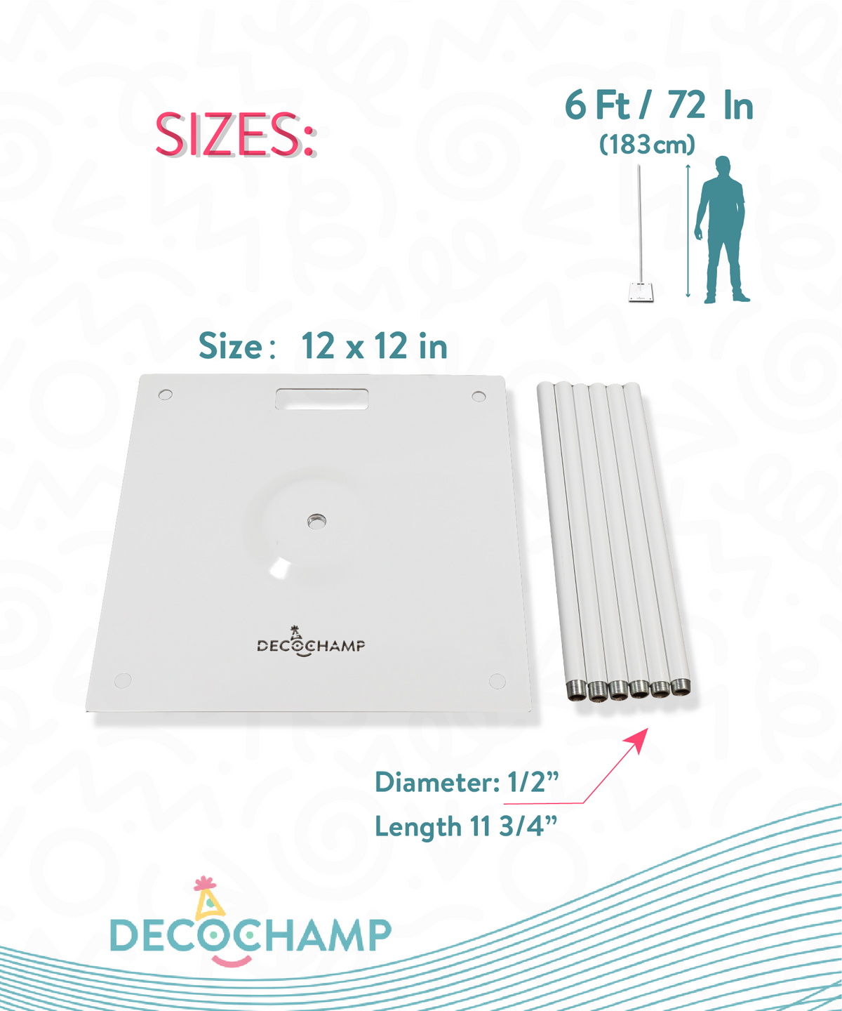 Decochamp USA Balloons StarBurst For Balloon Decorators decochamp-usa-balloons-starburst-for-balloon-decorators